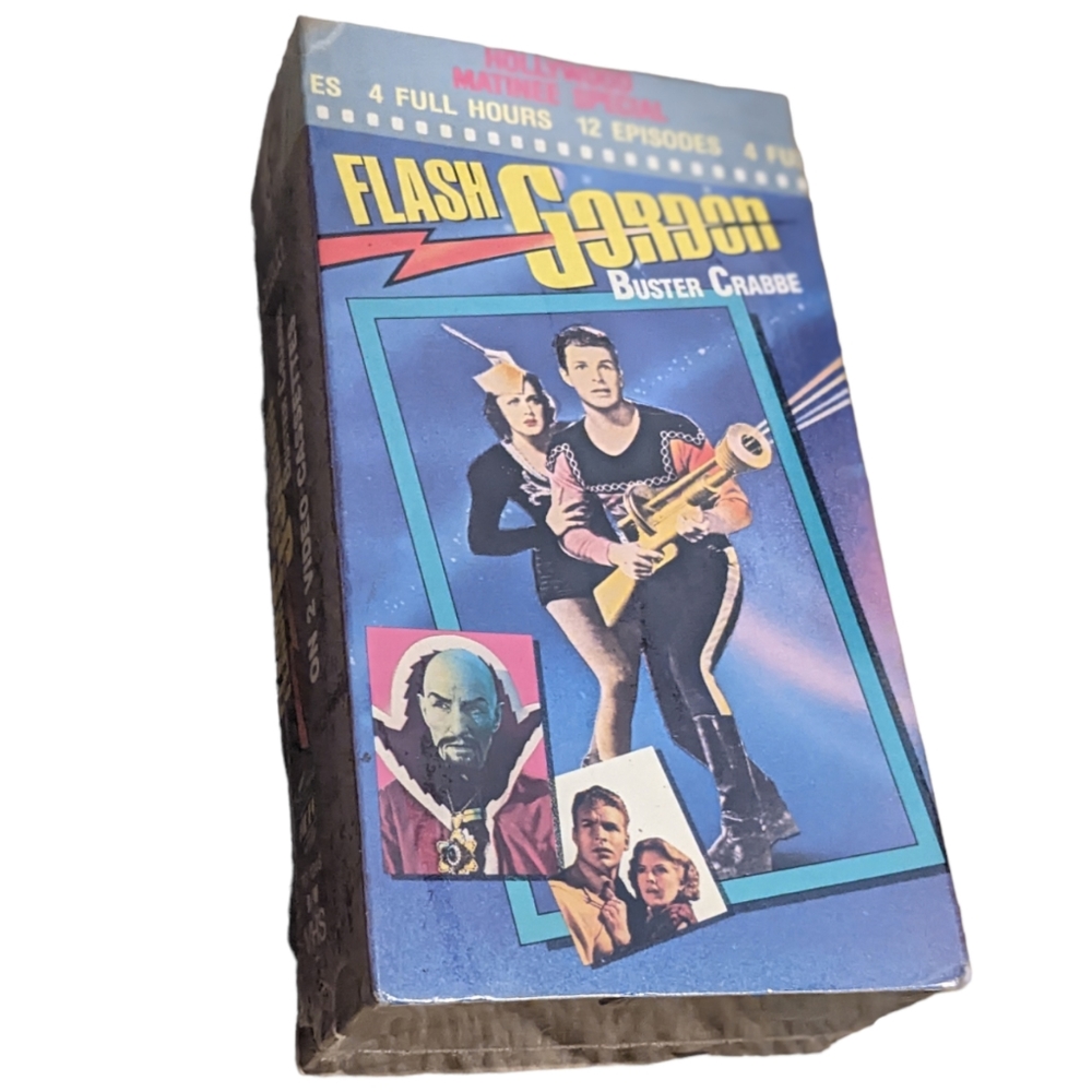 💥🆕 Flash Gordon VHS Set 12 Episodes